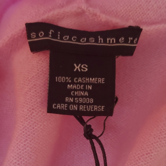 Sofia Cashmere Faux Wrap Sweater - Picture 4 of 7